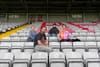 The Climate Co-op Team in Dalymount Park. Photo by Ferdia Roche. 