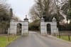 The gates to Howth Castle Estate.