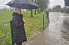 Councillors and residents rail against gaps in a Kilbarrack playground fence