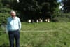 At Farmleigh House a Retired Scientist Tends to His Beehives