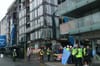 As a Tower Rises in Docklands, Construction Workers Protest