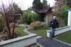 A gap in a hedge at St Anne’s Park opens on to a secluded Chinese landscape