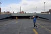 Circling up the Ramps of a Car Park with an Artist Who Immortalises Them in Paint