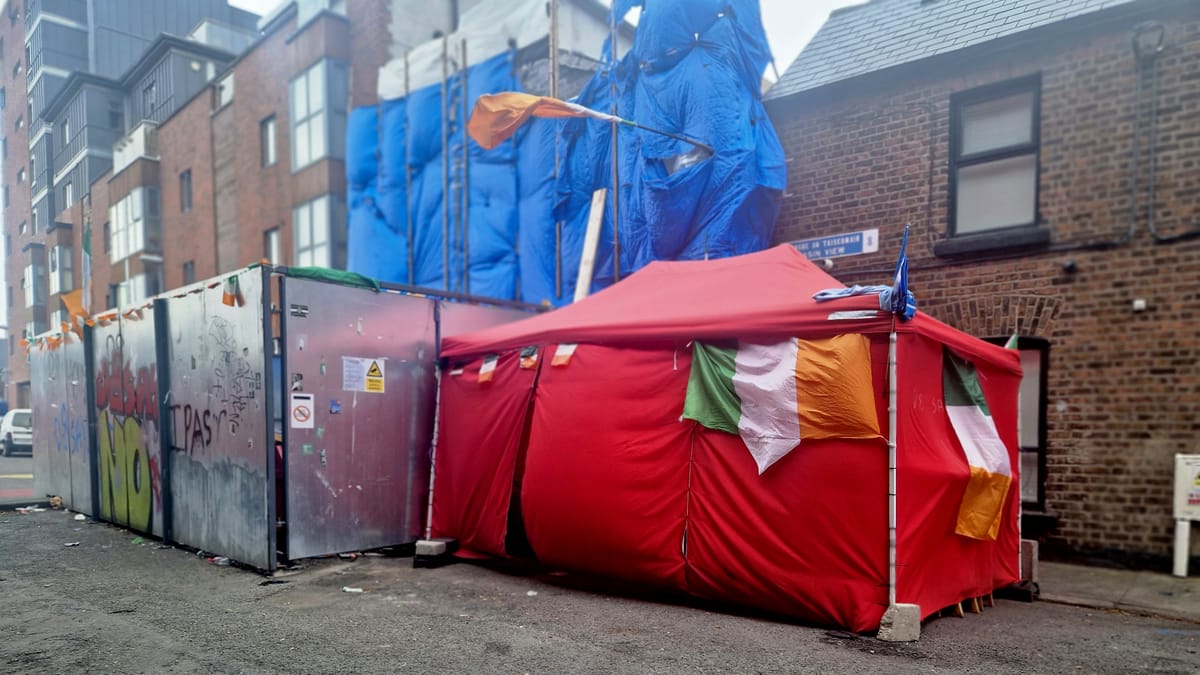 One man who’s been involved has been trying to organise a social event on a nearby council football pitch, something the council says it’s “monitoring”.