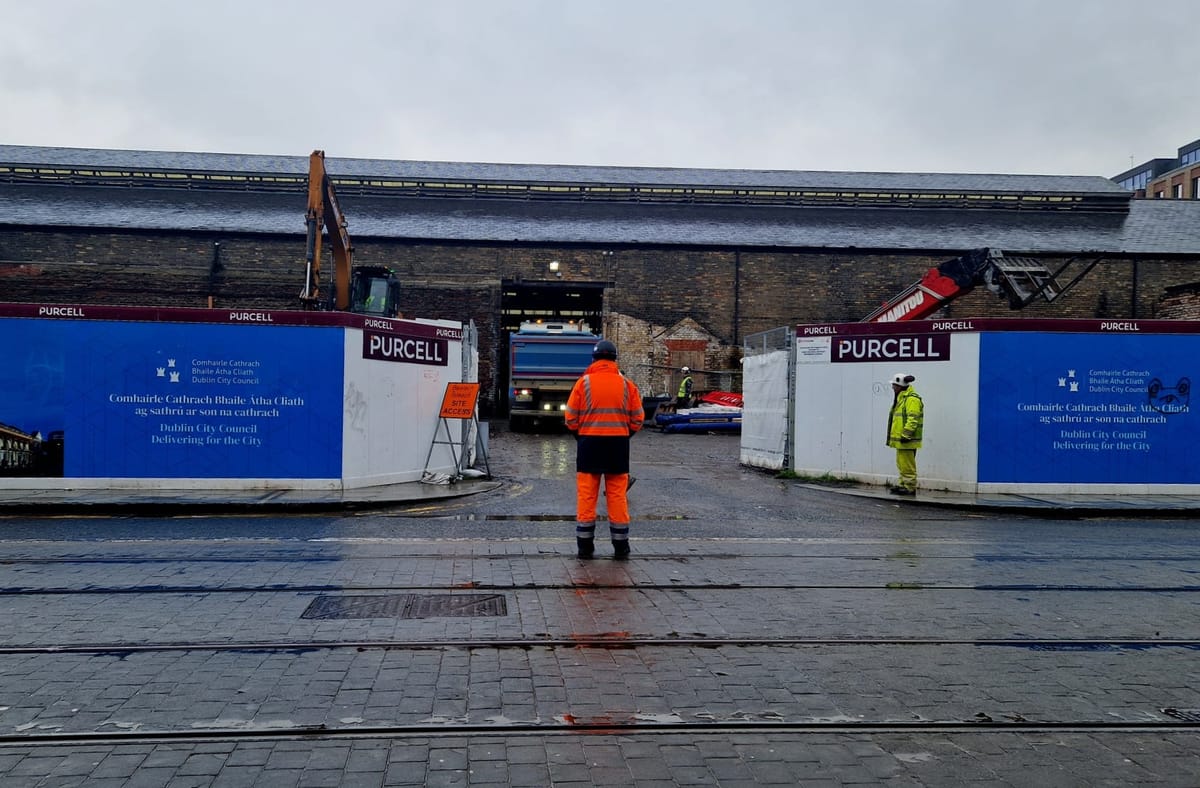 The bones are thought to come from the major medieval monastery at St Mary’s Abbey, and further excavation works are ongoing.