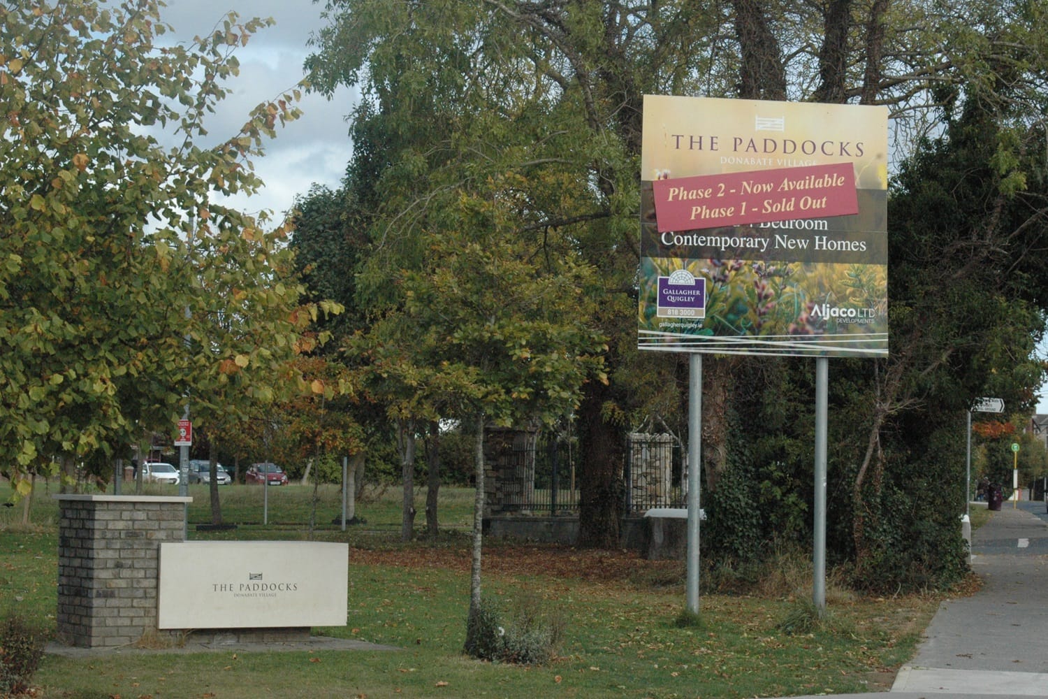In Donabate, residents want developers to finally finish building their estates, and hand them over to the council 